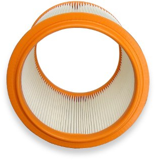 Kallefornia® Kallefornia k704 filtre lavable pour nilfisk-aero 20–01 20–21 25–11 25–21 cylindrique pour aspirateur filtre à plis lavable en machine