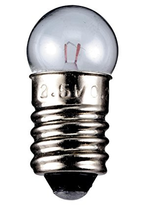Goobay 9577 Taschenlampen-Kugel, 0, 45 W, Sockel E10, 4, 5 V (DC), 100 mA
