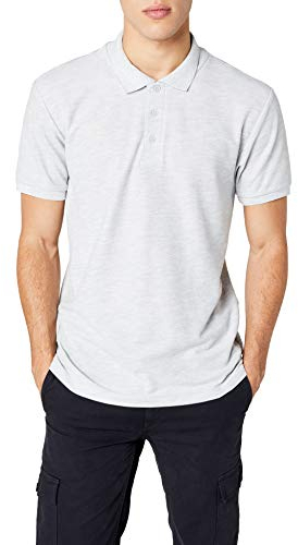 Fruit of the Loom Men's 65/35 Polo Shirt, Heather Grey, X-Large