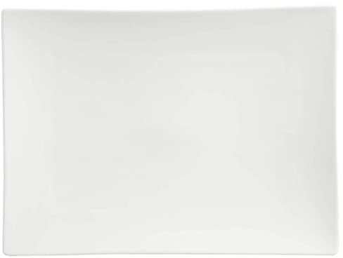 Secret de Gourmet - Plato rectangular de porcelana blanca Tokio