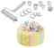 Bialetti Dolche Chef Rullo Decorativo, Silicone, Bianco, ND