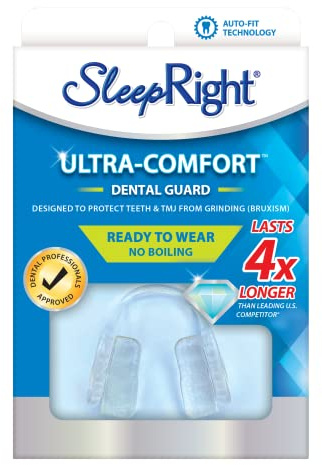 SleepRight Ultra Comfort BPA-Free Dental Guard Mouth Guard Teeth Grinding