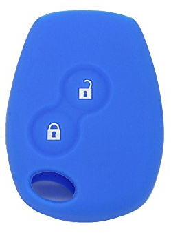 Brovacs Coque de protection en silicone pour clé de voiture CV4350 adapté à Renault Dacia 2 boutons