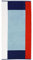 Kela Badetuch Atlantik 70x140cm aus Baumwolle in blau/weiß/rot, 140 x 70 x 0.8 cm