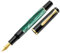 Pelikan Füllhalter Classic 200, Grün-Marmoriert, Feder B (breit), hochwertiger Kolbenfüller im Geschenk-Etui, 994145