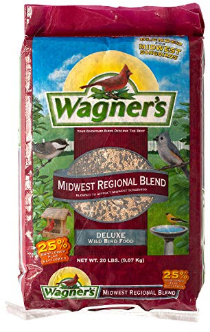Wagner's 62006 Midwest Regional Blend Wild Bird Food, 20-Pound Bag