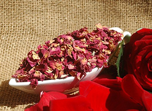 Naturix24 – Rosenblütenblätter rot – 250g Beutel