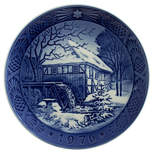 ROYAL COPENHAGEN PIATTO DI NATALE 1976 ORIGINALE PORCELLANA PRIMA SCELTA