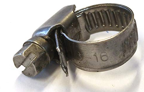 10 x Schlauchschelle NRV-Outdoorbedarf Spannbereich 8-16 Breite 9 mm, W2 Edelstahl rostfrei