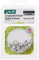 Alm Aluminium Cropped Head Nuts & Bolts (Pack 20) - GH003, Silver