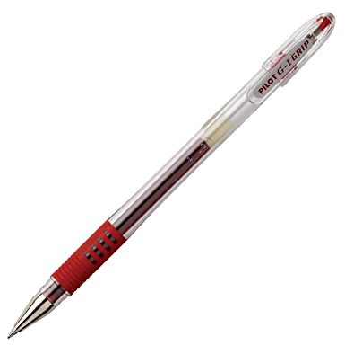 PILOT 158803 Gelschreiber G1-5 Grip, Strichfarbe: rot