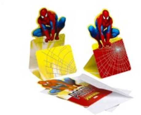 C Riethmüller GmbH / 6'er Pack Einladungskarten Spider-Man