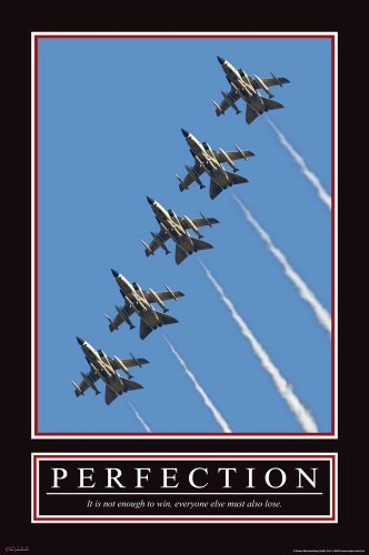 empireposter Motivational - Poster - Perfection + Ü-Poster