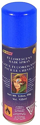 Rubies Official 18011NS000 Blue Fluorescent Hairspray