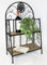 DanDiBo Regal Mosaik Merano 12006 Bücherregal 80 cm aus Metall Schmiedeeisen Badregal
