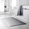 Dyckhoff Badteppich Colori, Grau, 70 x 120 cm, 100% Bio Baumwolle, GOTS