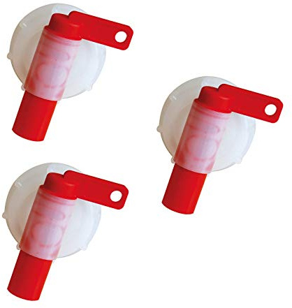 Auslaufhahn für 15- / 30- / 60- L-Gebinde Gewinde DIN61 SET 3 Stk.
