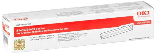 Oki 43502302 - Tóner, color negro, tipo 10