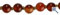 Calcit Orange 4 mm - Perlen - Kugelkette - echter Edelstein - Mala - Lnge ca. 45 cm. - Perlenkette - Perlenschmuck - mit Silberverschluss - A++ Qualitt