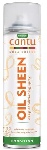 CANTU Oil Sheen Deep Conditioning Spray, Shea Butter 283 g