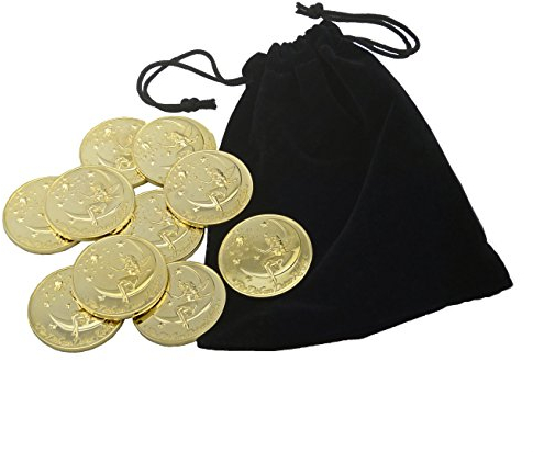 Zahnfee Münzen Designer Set 1 Milchzahnzwerge - 10 STK. vergoldet (Deutschsprachige Variante)