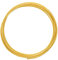Vaessen Creative Aluminiumdraht, Geprägt, Gold, m, Aluminium Wire, Basteldraht, Dekodraht, Floristikdraht Aludraht Prägung Rund 2 mm x 5 Meter | Biegsam Schmuckdraht, 500 x 0.2 x 0.2 cm, 24242-001