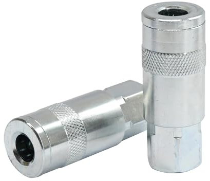 Dapetz ® Air Line Fitting Quick ReleaseFor PCL Vertex Compressor Air Hose 1/4 Female Thread 2PC