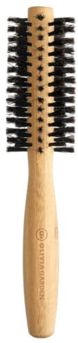 Olivia Garden Healthy Hair Bambus Haar-Rundbürste 100% Boar HH-B50, mit reinen Wildschweinborsten, 50 mm