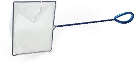 Interpet Fine Mesh Aquarium Fish Tank Catch Net, Medium, 4 x 5, White