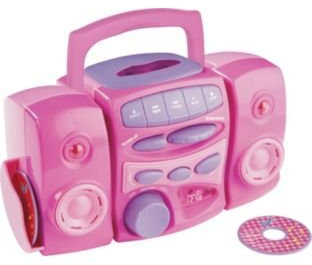 Safe & easy I'm a CD Player - Pink.