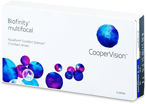 Biofinity multifokal 3er (Typ N) (Dioptrien: +05.75 / Radius: 8.6 / Addition: 2 / Durchmesser: 14)