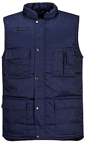 Portwest Shetland Bodywarmer, Size: 5XL, Colour: Navy, S414NAR5XL