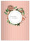 Kartenkaufrausch 8 personalisierte, Exotische Vintage DIN A5 Schulhefte, Rechenhefte mit Protea Blüten auf Streifen in rosa Lineatur 28 (Kariertes Heft)