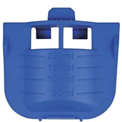 Bosch Siemens 621486 00621486 ORIGINAL Flüssigwaschmittel Einsatz Blau für Einspülschale Waschmittelkammer Waschmaschine auch Balay Neff Pitsos Profilo 10001836