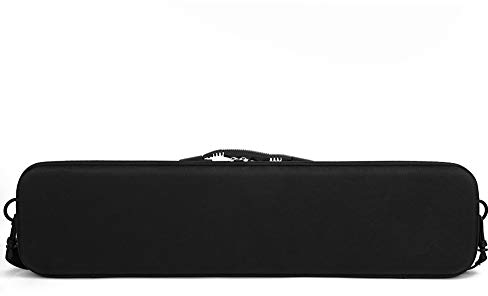 Vbestlife Angelruten-Tasche, Angel-Aufbewahrungstasche Eva Outdoor-Angelruten-Aufbewahrungstasche Organizer Stoßdichte wasserdichte tragbare Angel-Angel-Tasche(mit Riemen) Zubehör Für Angelgeräte