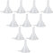 10pcs Trichter Kunststoff Filter Trichter Öl Trichter Für Küchen-labor Garage Auto Liquids