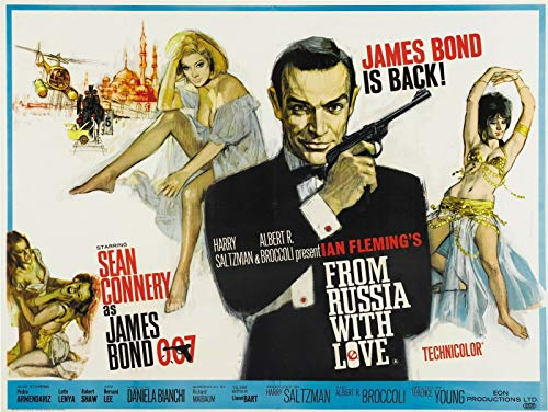 Pyramid JAMES BOND KUNSTDRUCK ART PRINT FROM RUSSIA WITH LOVE POSTER