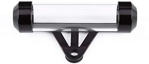 Parkscheinhalter Für Motorrad - Universal Motorrad Secure Tax Disc Tube Zylindrischer Halter Rahmen Wasserdicht Schwarz Aluminiumlegierung Motorradsteuerrohr