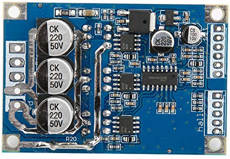 Motortreibersteuerung, Bürstenlose DC 12V-36V 15A 500W Gleichstrom-Motorsteuerungshalle BLDC-Treiberplatine LJ 63x42x17mm für Elektrowerkzeuge für Kleine Geräte
