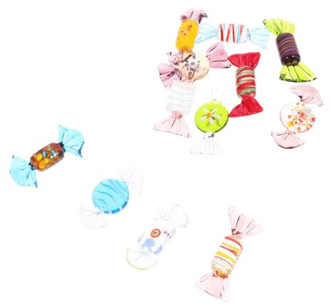 TOYANDONA 12stücke Kreative Bunte -dekorationsfiguren Für Süßigkeiten Stilvolle Tischdeko Für Partys Hochzeiten Und Zuhause Dekoration Für Wohnräume Und