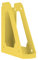 DONAU 7462101PL-11 Stehsammler Modernes Design/ 1 Stück / A4 - Gelb Pastellfarbe/Durchbrochen/PP/Kunststoff/Schreibtisch-Organizer für Zeitschriften