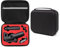 BeisDirect Travel Carrying Case for DJI Osmo Mobile 6 Handheld Mobile Phone Gimbal Stabilizer and and Accessories, Portable Storage Bag OSMO 6 Handbag, Black (Red Lining)