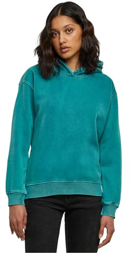 Urban Classics Damen Ladies Stone Washed Hoody