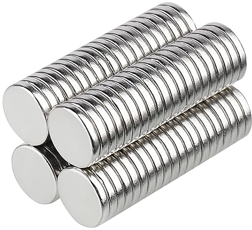 GoldRock 80 Stück Mini Magnete Stark 10x2mm,Magnete Klein,Kleine Magneten, Magnet Rund Set,Mini Magnete zum Basteln,Minimagnet,Magnets für Kühlschrank,Whiteboar Pinnwand,Magnettafel,Tür,Karte