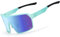 Karsaer Sportbrille Schnelle Brille Polarisiert TR90 Fahrradbrille Herren Damen Rennrad brille Sport Sonnenbrille mit UV400 für Fahrrad Laufen MTB Biker