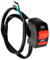 GVSS Interrupteur Moto 22mm Universel, Bouton On Off Moto,Bouton Universel Phare Moto,Guidon Interrupteur On Off,Interrupteur de Guidon de Moto,Interrupteur Scooter,Interrupteur Moto Guidon