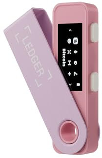 Ledger Nano S Plus-Hardware-Wallet (Pastellpink) – zum Schutz von Kryptos, NFTs und Token (Nur für Desktop und Android)