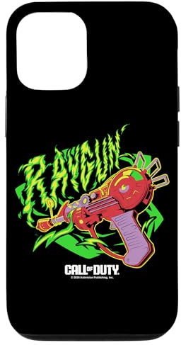 Call Of Duty RayGun Neon Green Fire Retro Logo Case for iPhone 12/12 Pro