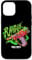 iPhone 12/12 Pro Call Of Duty RayGun Neon Green Fire Retro Logo Case