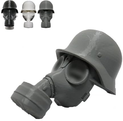 GM-30 Bierflaschenkappe, Neuheit wiederverwendbarer Biere staubsichere Schutzschützer, Bierflasche für Militärliebhaber, Bierliebhaber, für Bar Party (Grey)